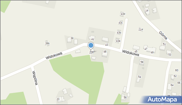 Frydrychowice, Frydrychowice, 226, mapa Frydrychowice