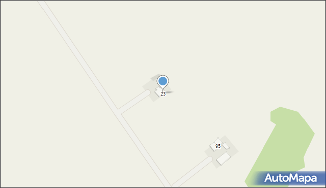 Frydrychowo, Frydrychowo, 23, mapa Frydrychowo