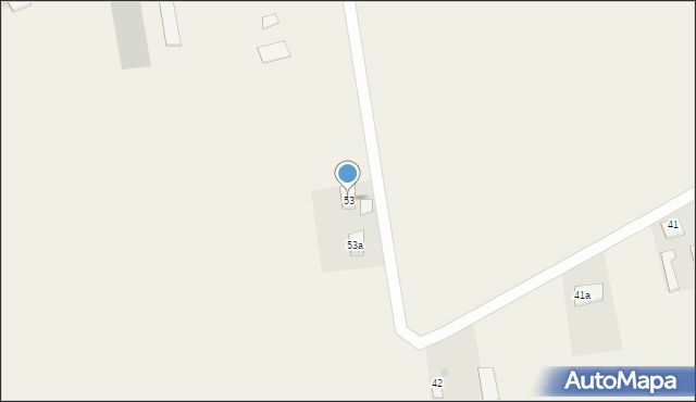 Frydrychowo, Frydrychowo, 53, mapa Frydrychowo
