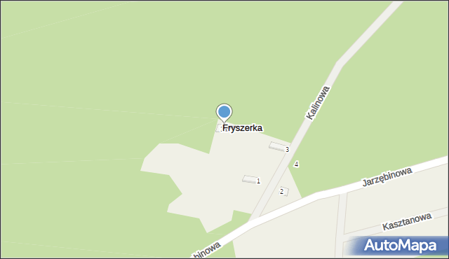 Fryszerka, Fryszerka, 3a, mapa Fryszerka