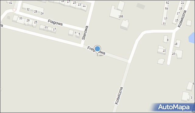 Gdynia, Fregatowa, 60, mapa Gdyni