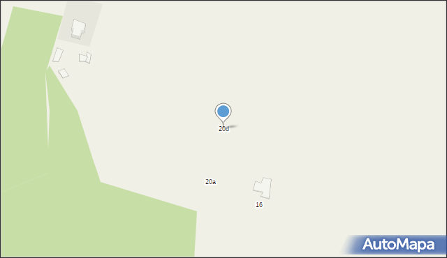 Koszęcin, Frezjowa, 20d, mapa Koszęcin