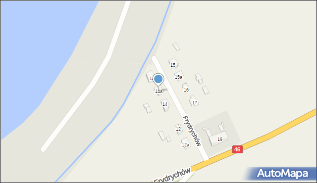 Ścibórz, Frydrychów, 14a, mapa Ścibórz