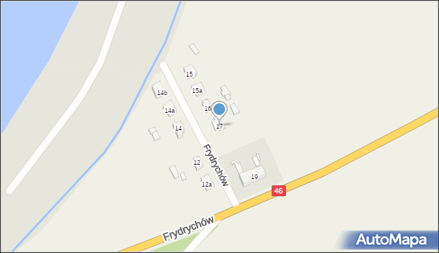 Ścibórz, Frydrychów, 17, mapa Ścibórz