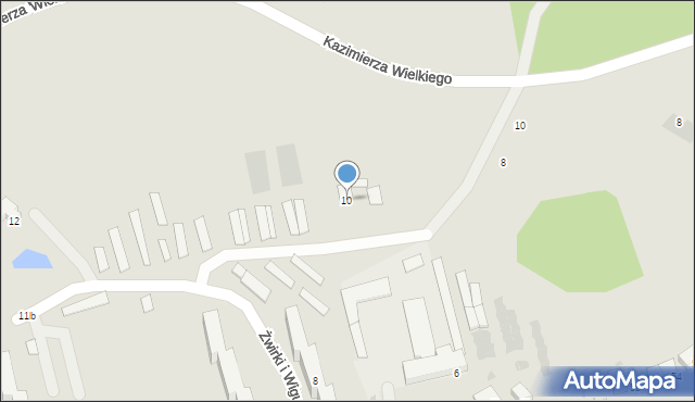 Świecie, Franciszka Żwirki i Stanisława Wigury, 10, mapa Świecie