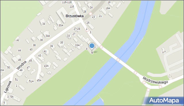 Tomaszów Mazowiecki, Frycza-Modrzewskiego Andrzeja, 6, mapa Tomaszów Mazowiecki