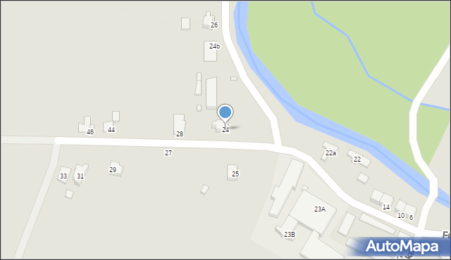 Wrocław, Fryzjerska, 24, mapa Wrocławia