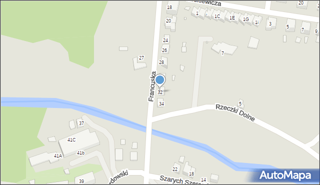 Zgorzelec, Francuska, 32, mapa Zgorzelec