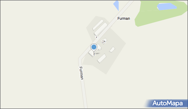 Furman, Furman, 2, mapa Furman