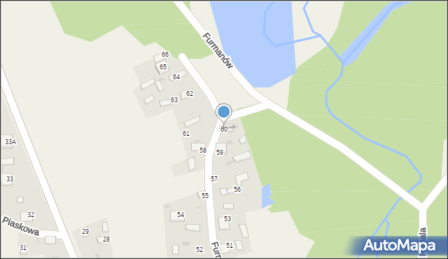 Furmanów, Furmanów, 60, mapa Furmanów