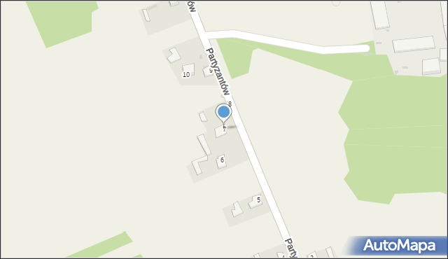 Furmanów, Furmanów, 7, mapa Furmanów