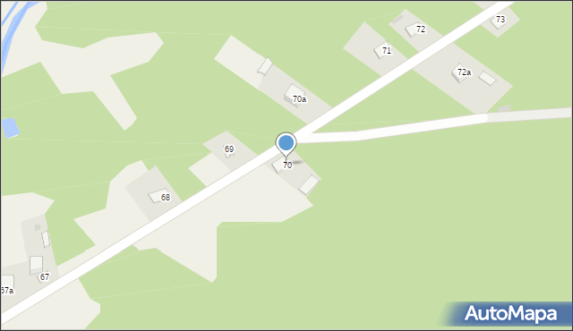 Furmanów, Furmanów, 70, mapa Furmanów