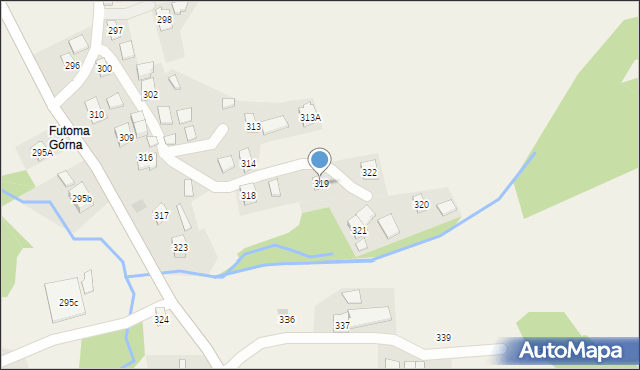 Futoma, Futoma, 319, mapa Futoma