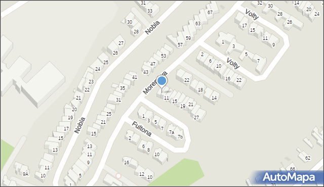 Gdańsk, Fultona Roberta, 9, mapa Gdańska