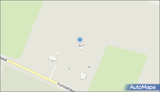 Kwidzyn, Furmańska, 8a, mapa Kwidzyn