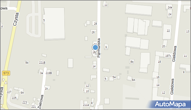 Tarnów, Furmańska, 20, mapa Tarnów