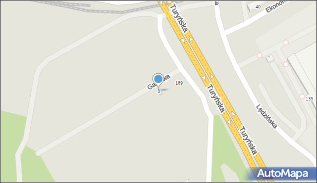 Bieruń, Gaikowa, 3, mapa Bieruń