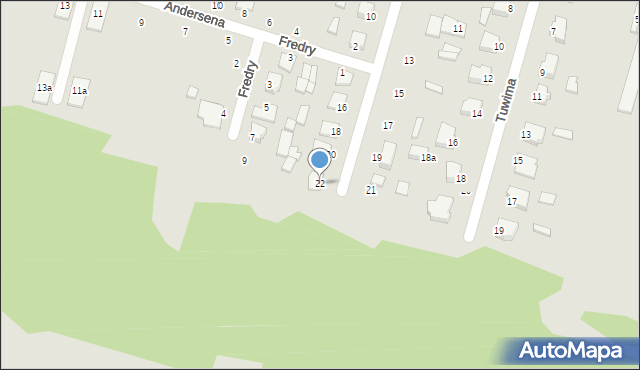 Biłgoraj, Gałczyńskiego Konstantego Ildefonsa, 22, mapa Biłgoraj