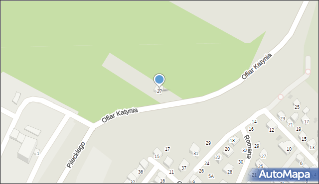 Bochnia, Gadowskiego Walentego, ks., 27, mapa Bochni