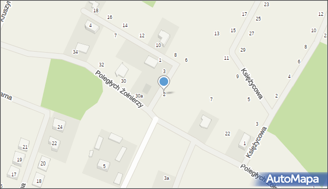 Bojano, Galaktyczna, 2, mapa Bojano