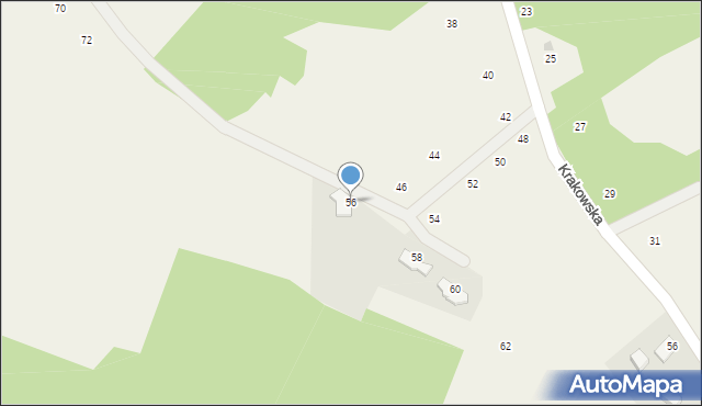 Bolechowice, Gajowa, 56, mapa Bolechowice