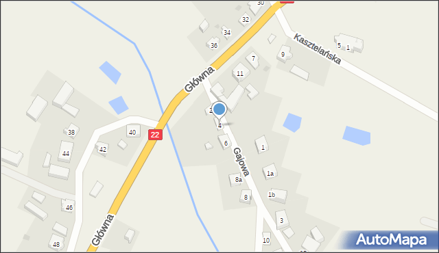 Bytonia, Gajowa, 4, mapa Bytonia