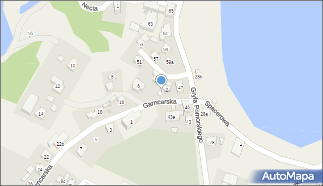 Chmielno, Garncarska, 4, mapa Chmielno