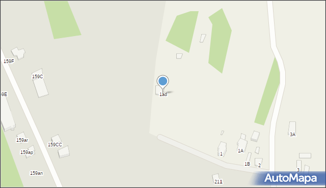 Chruszczobród, Gawronówka, 1ad, mapa Chruszczobród