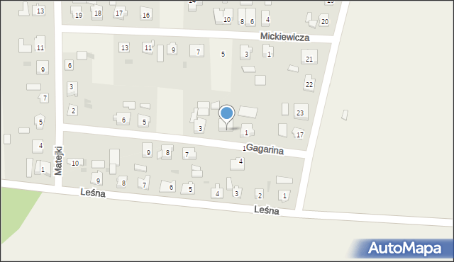 Dobre, Gagarina, 2, mapa Dobre