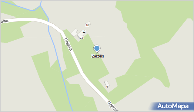 Dynów, Gajowa, 8, mapa Dynów