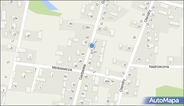 Filipów, Garbaska, 41, mapa Filipów