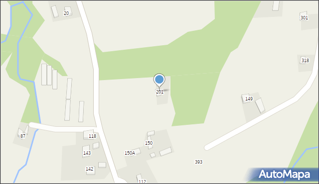 Gaboń, Gaboń, 201, mapa Gaboń