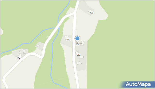 Gaboń, Gaboń, 258, mapa Gaboń