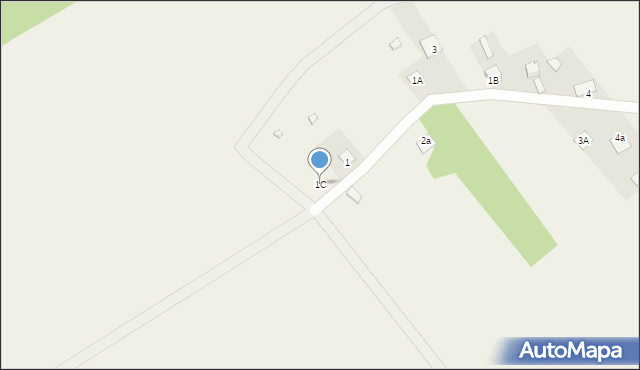 Gabowe Grądy, Gabowe Grądy, 1C, mapa Gabowe Grądy