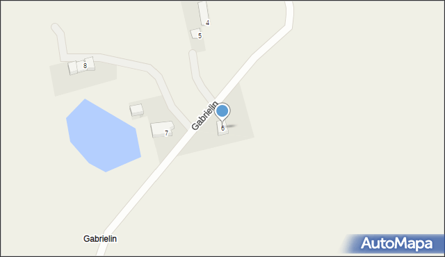 Gabrielin, Gabrielin, 6, mapa Gabrielin