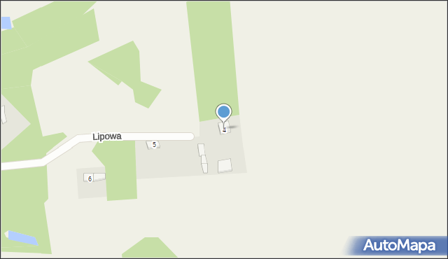 Gać, Gać, 4, mapa Gać