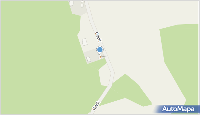 Gack, Gack, 3, mapa Gack