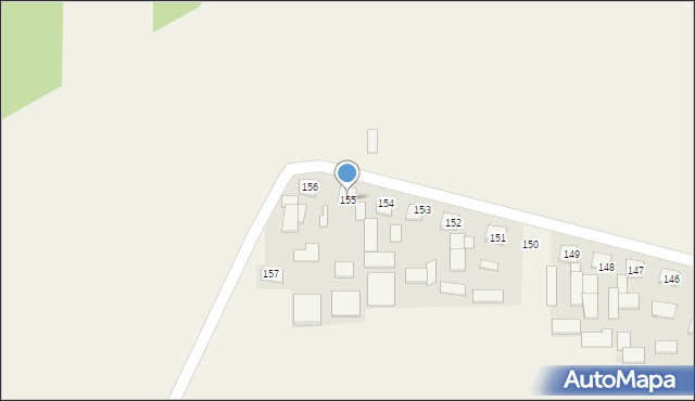 Gacki, Gacki, 155, mapa Gacki