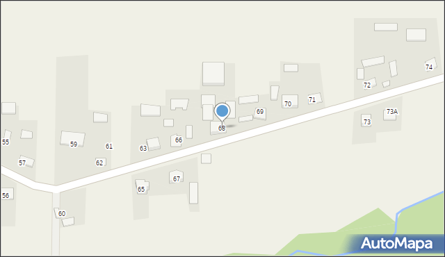 Gacki, Gacki, 68, mapa Gacki