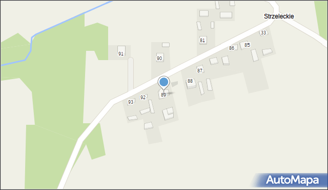 Gacki, Gacki, 89, mapa Gacki