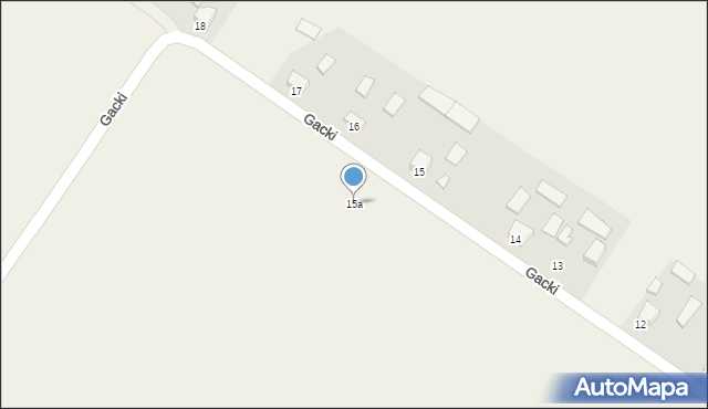 Gacki, Gacki, 15a, mapa Gacki