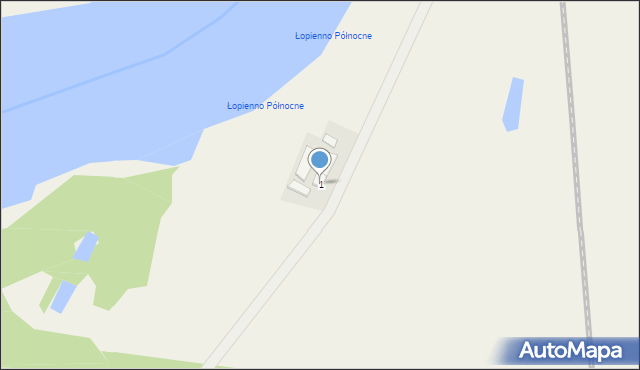 Gącz, Gącz, 1, mapa Gącz