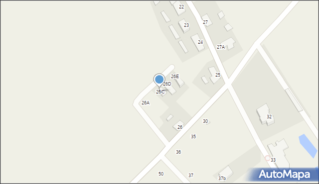 Gądecz, Gądecz, 26C, mapa Gądecz