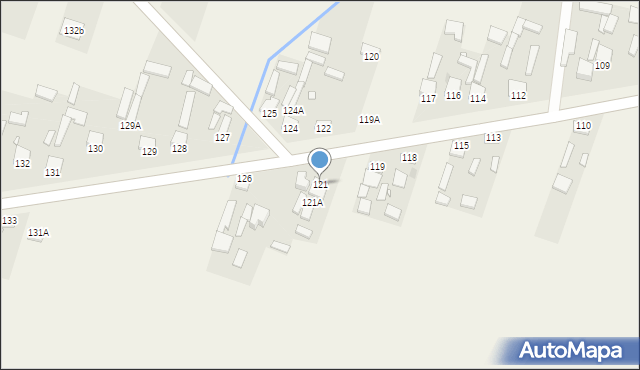 Gadka, Gadka, 121, mapa Gadka