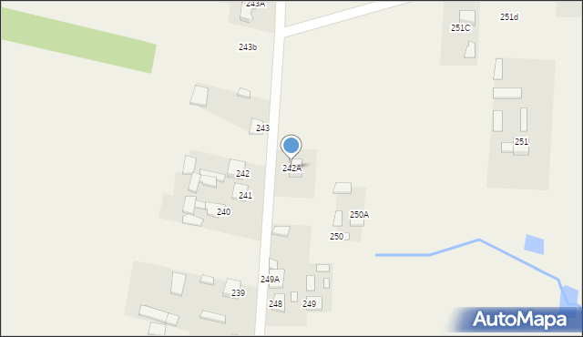 Gadka, Gadka, 242A, mapa Gadka
