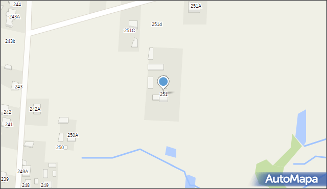 Gadka, Gadka, 251, mapa Gadka