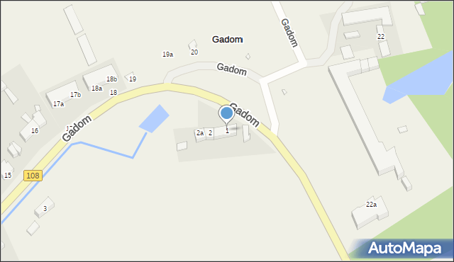 Gadom, Gadom, 1, mapa Gadom