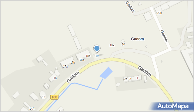 Gadom, Gadom, 19, mapa Gadom