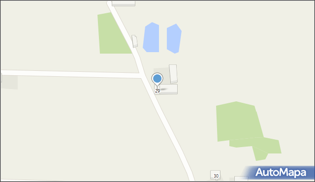 Gadowskie Holendry, Gadowskie Holendry, 29, mapa Gadowskie Holendry