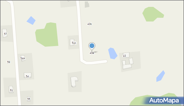 Gady, Gady, 43a, mapa Gady